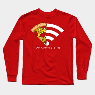 Pizza Wifi Long Sleeve T-Shirt